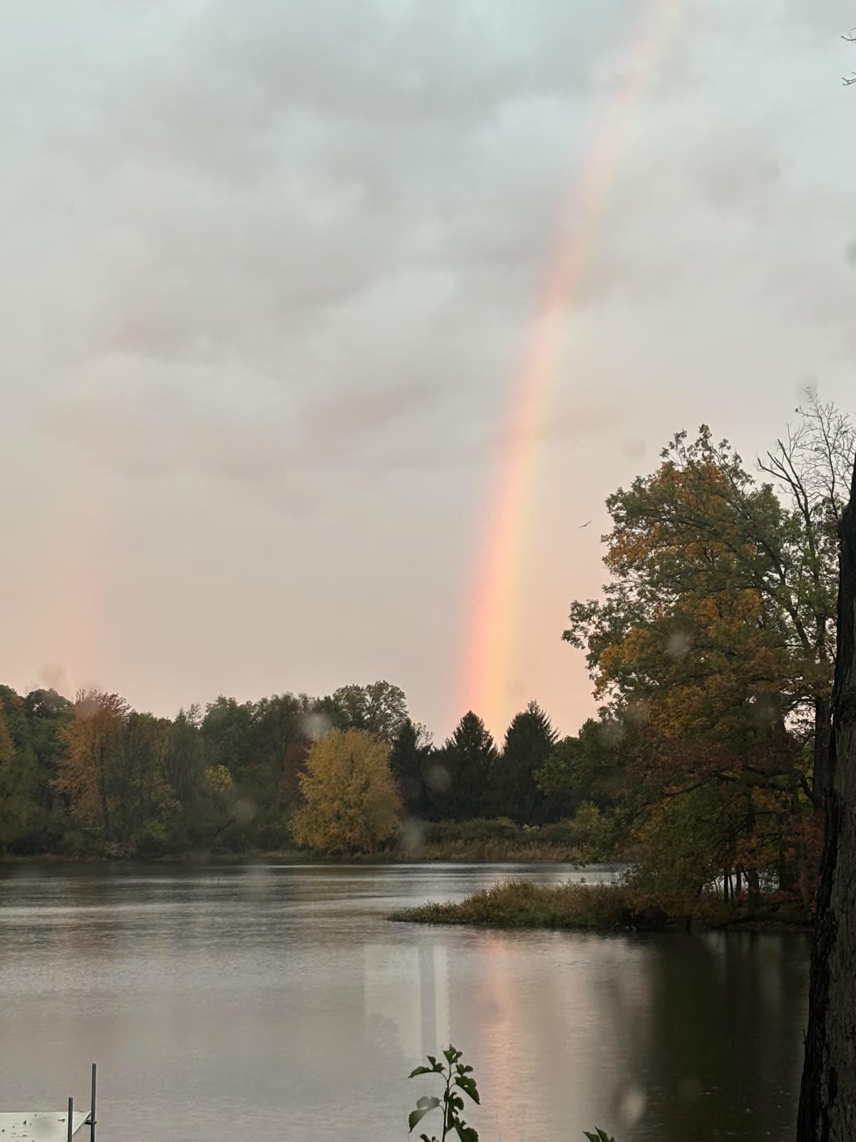 A moment from life on Promise View Acres