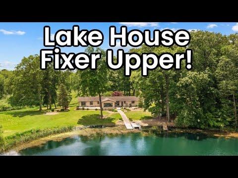WE BOUGHT A LAKE HOUSE WITH 21 ACRES| HOUSE TOUR