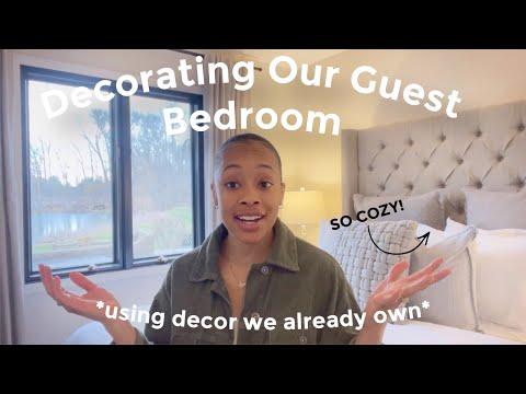 DECORATING OUR GUEST BEDROOM| Preparing for our first guests!